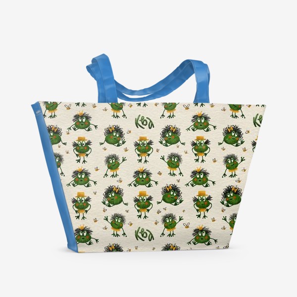 Пляжная сумка «Лягушки»
