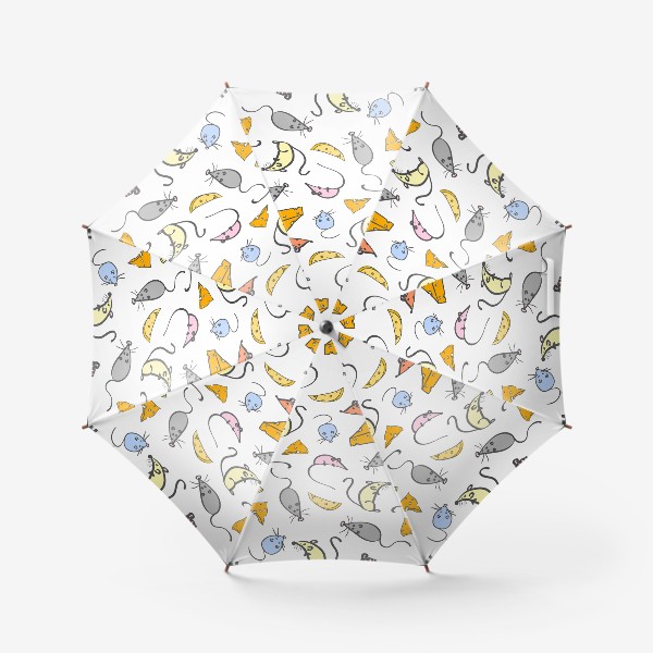 Зонт «мышки и сыр»