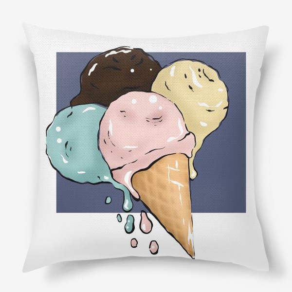 Подушка «Мороженое ассорти»