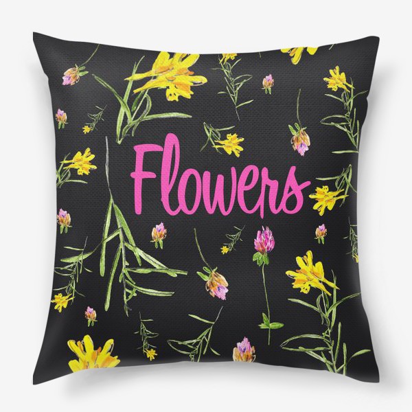 Подушка «Flowers»