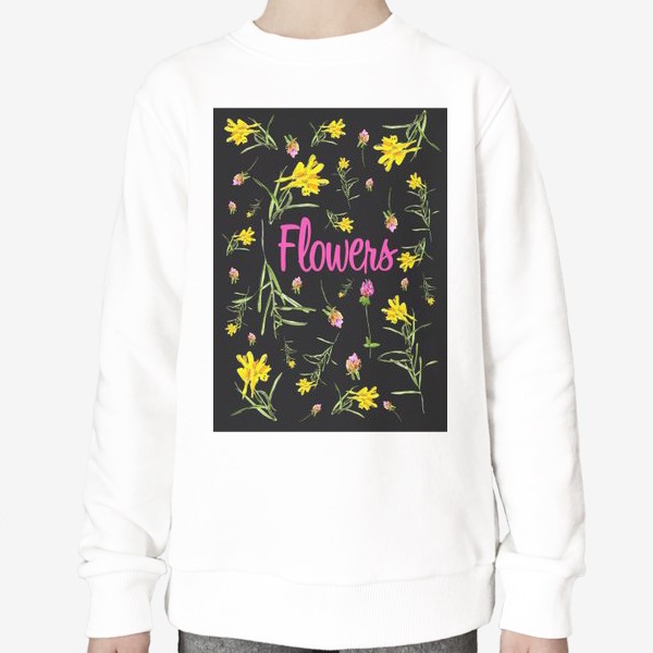 Свитшот «Flowers»