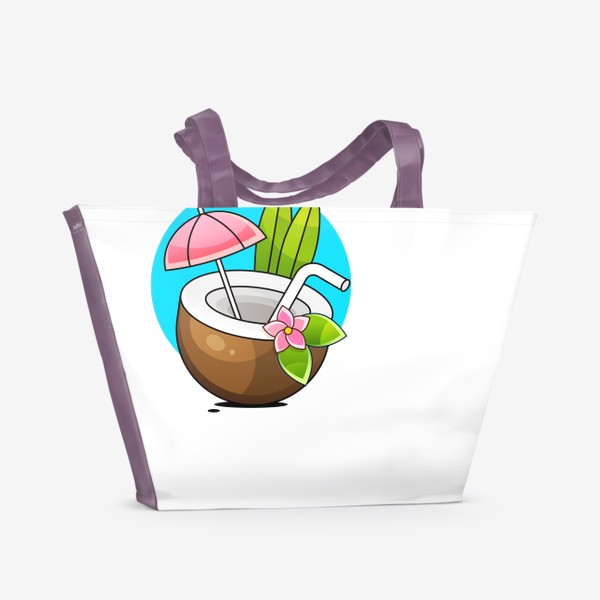 Пляжная сумка «Кокос»