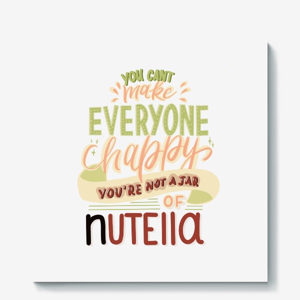Холст «Nutella»