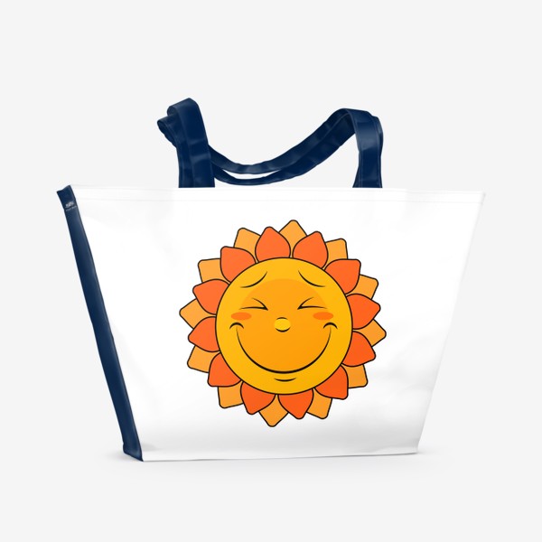 Пляжная сумка «солнце»