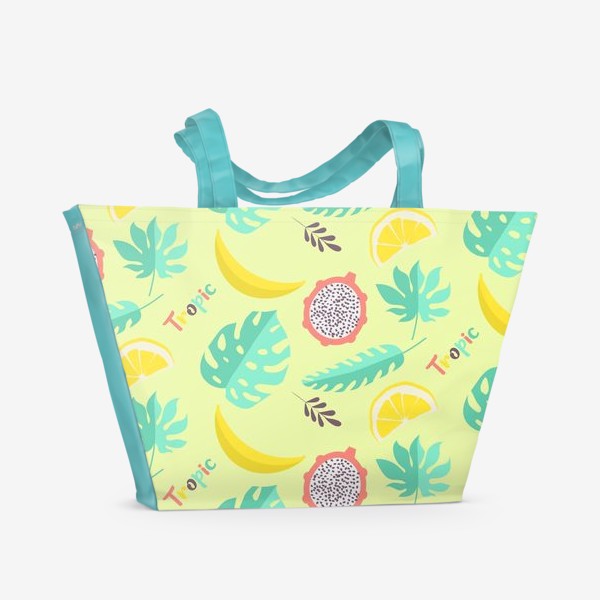 Пляжная сумка «Тропический фрукт»