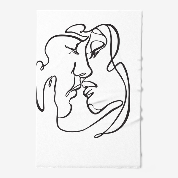 Полотенце «Поцелуй»