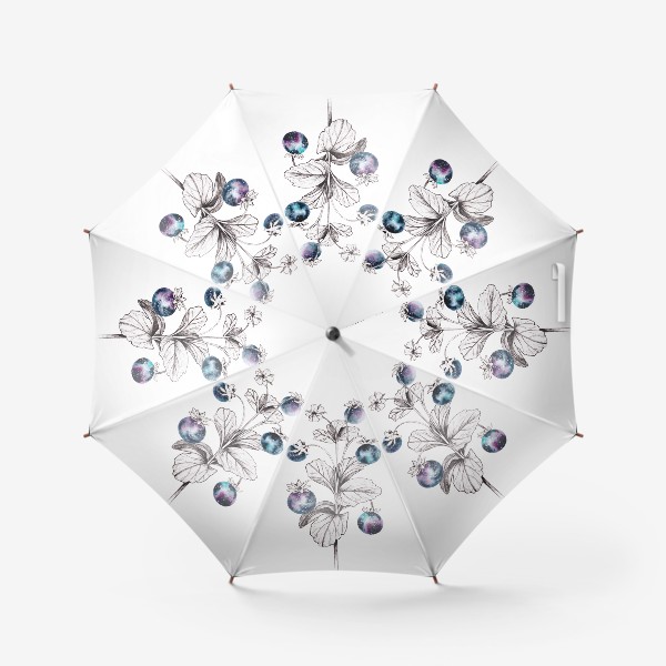 Зонт «Ягоды космос»