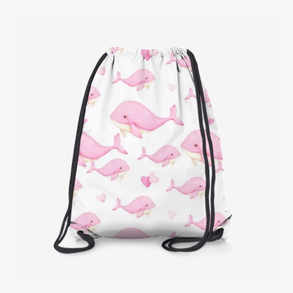 Рюкзак «Розовые киты»