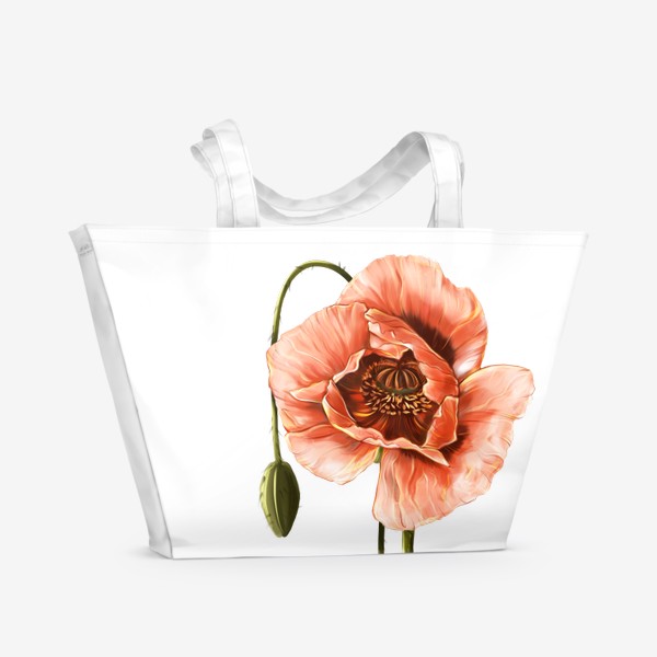 Пляжная сумка «Аленький цветочек»