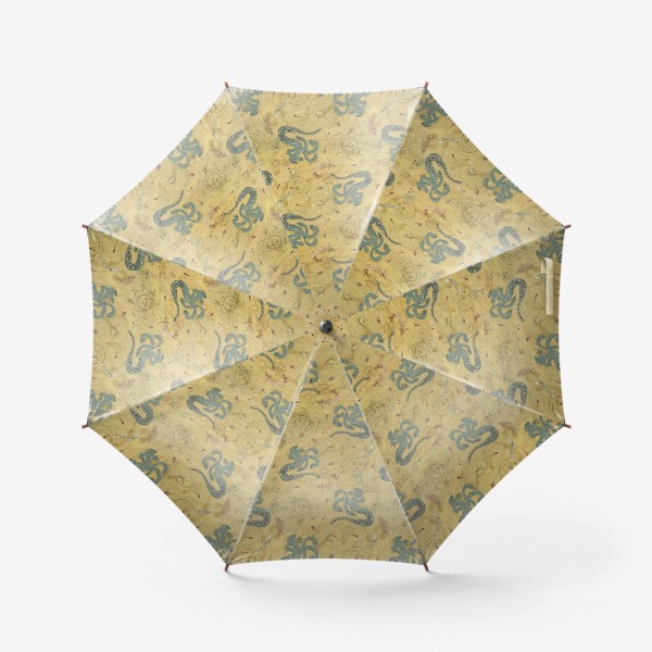 Зонт «Паттерн с Гидрами»