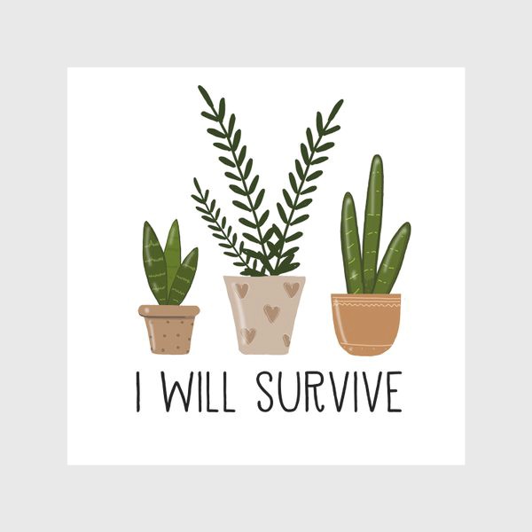 Скатерть «I will survive»