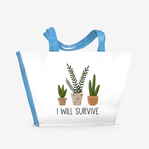 Пляжная сумка «I will survive»