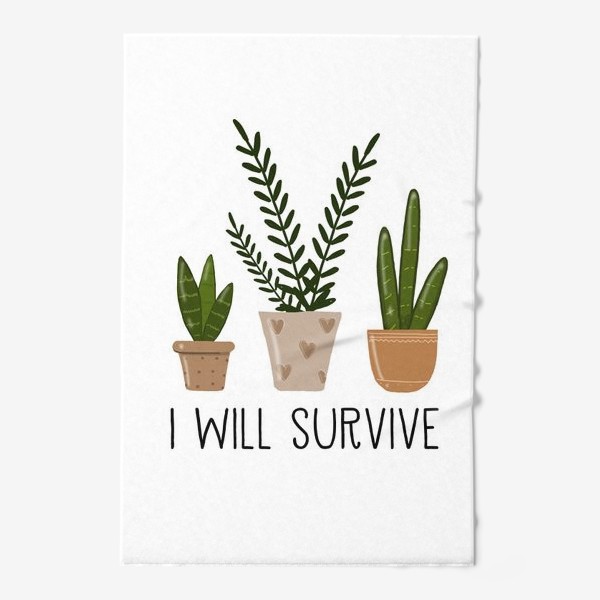 Полотенце «I will survive»