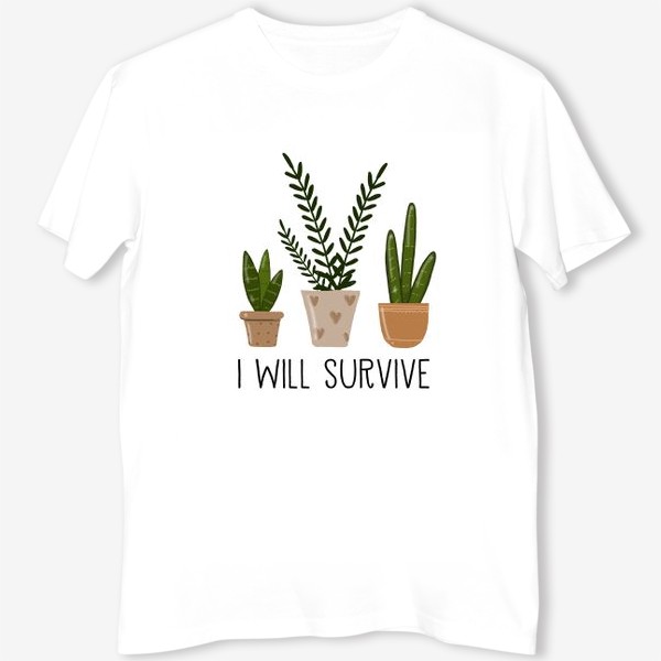 Футболка «I will survive»