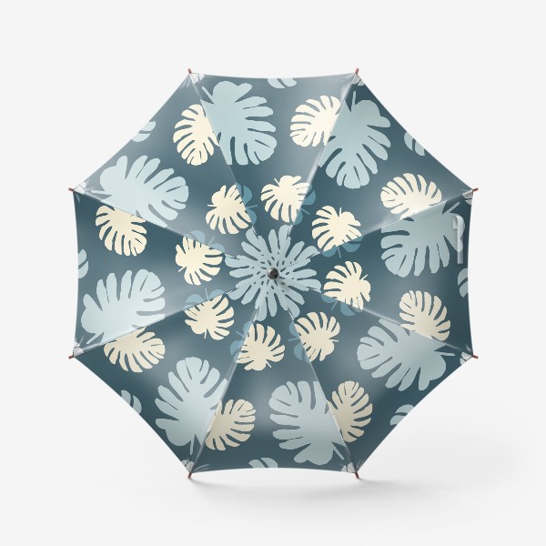Зонт «Тропическая монстера»