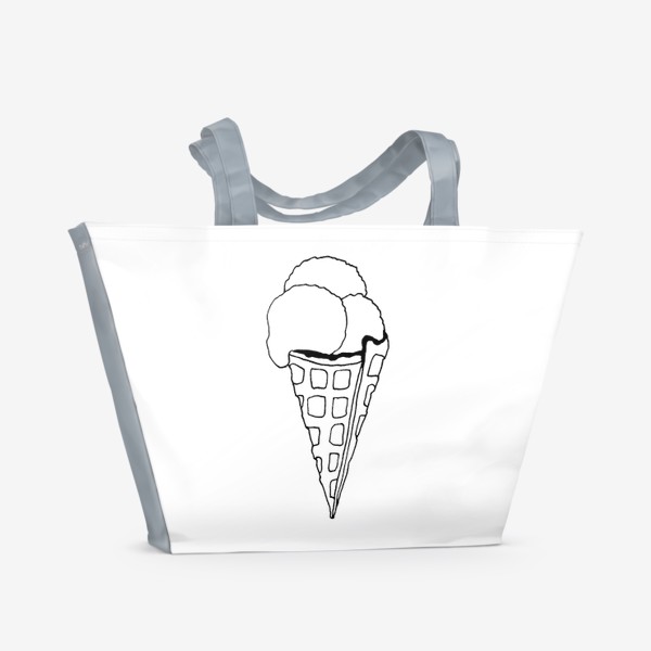 Пляжная сумка «Ice cream »