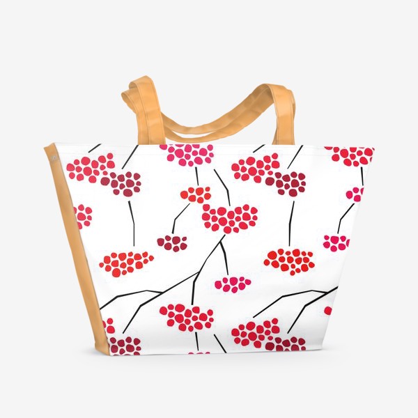 Пляжная сумка «Red berry»