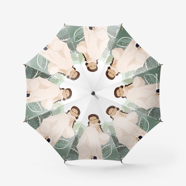Зонт «Люблю вязаное»