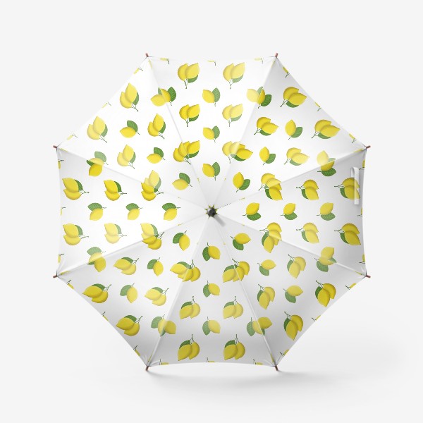 Зонт «Лимоны. Бесшовный паттерн »
