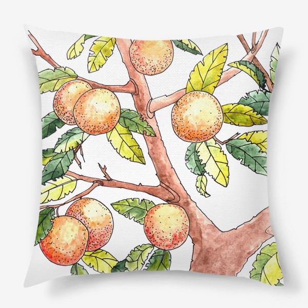Подушка «Апельсиновое дерево»