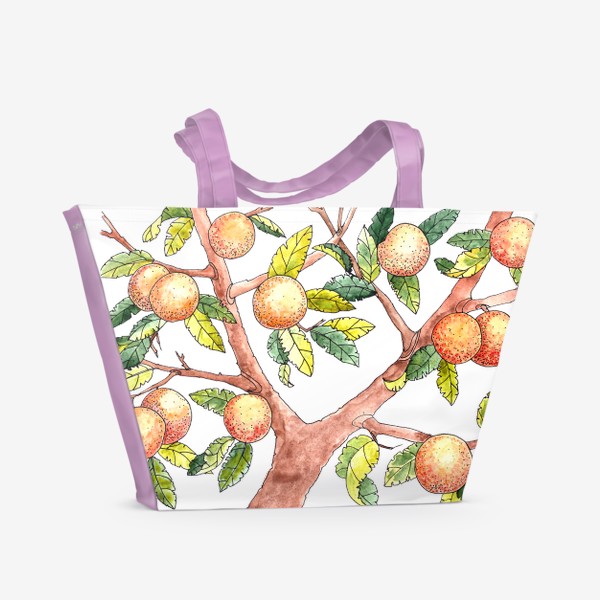 Пляжная сумка «Апельсиновое дерево»