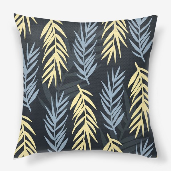 Подушка «Лист пальмы»