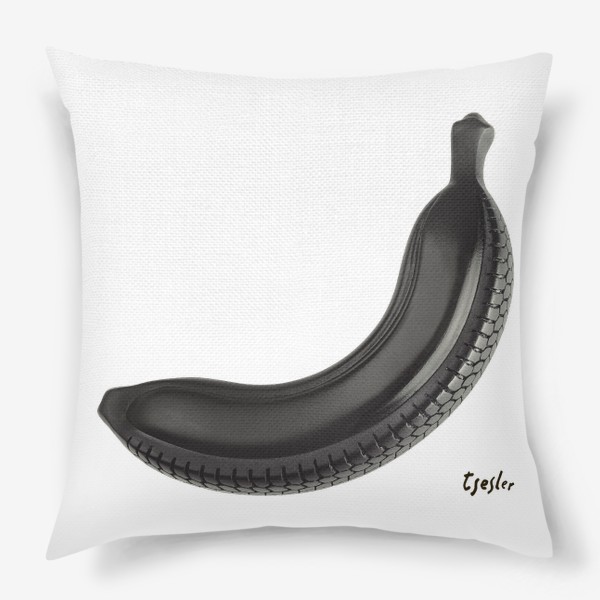Подушка «Banana Tyre (by Tsesler)»