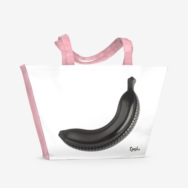 Пляжная сумка «Banana Tyre (by Tsesler)»