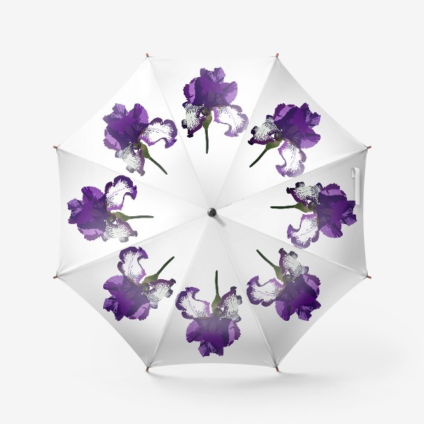 Зонт «Фиолетовый ирис»