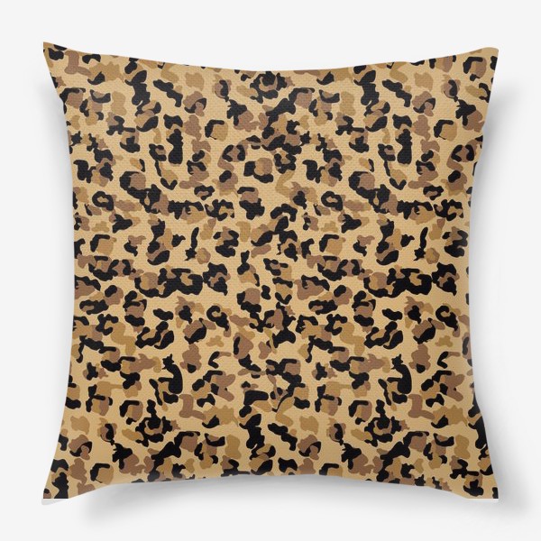 Подушка «Леопардовый паттерн»