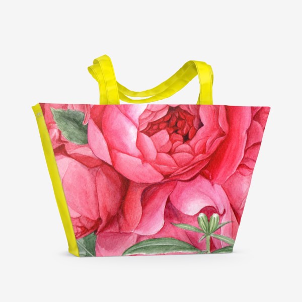 Пляжная сумка «"Розы"»