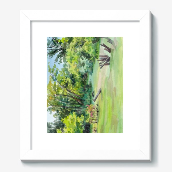 Картина «Летний день в лесу»