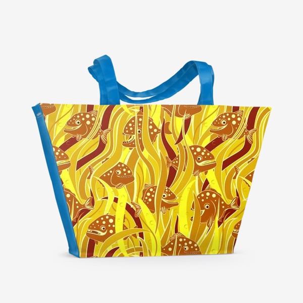 Пляжная сумка «Солнечные пираньи»