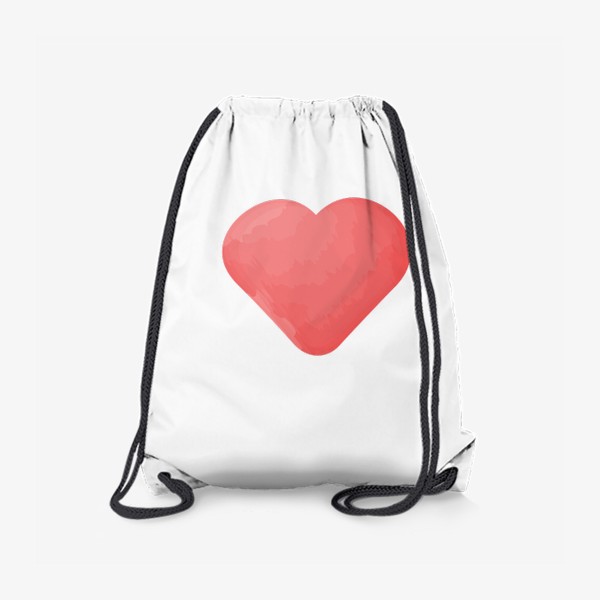Рюкзак «Акварельное сердце»