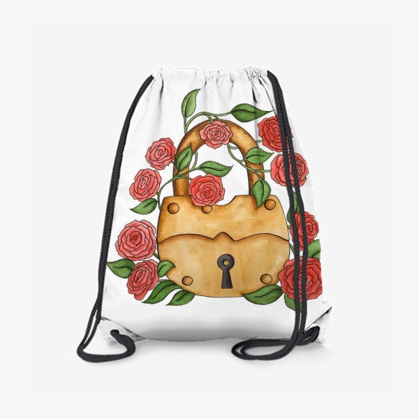 Рюкзак «Замок и розы»