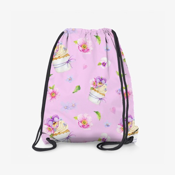 Рюкзак «Капкейки на розовом»