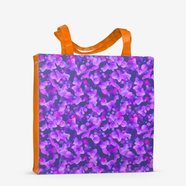 Сумка-шоппер «Фиолетовая абстракция»
