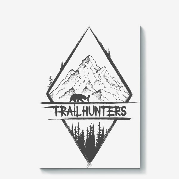 Холст «Trailhunters»
