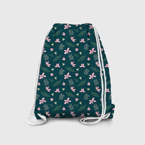 Рюкзак «бесшовный цветочный фон»