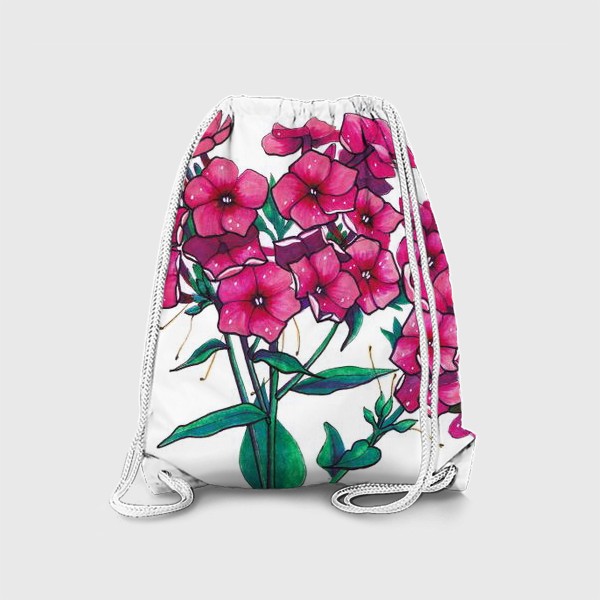 Рюкзак «Цветы Флоксы»