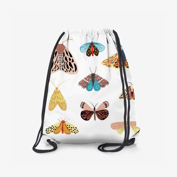 Рюкзак «Яркий принт бабочки мира»