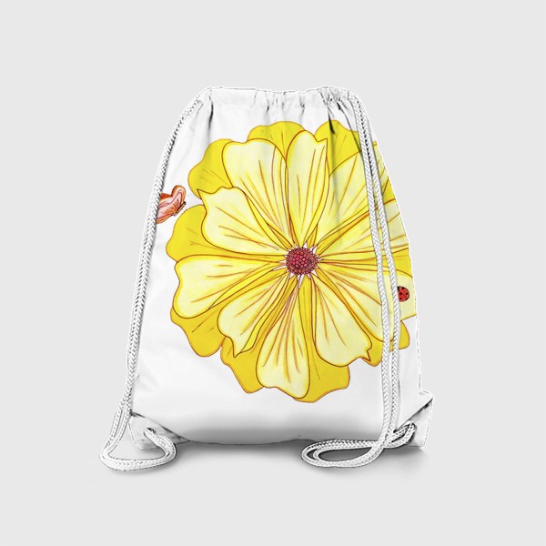 Рюкзак «Цветок желтый»
