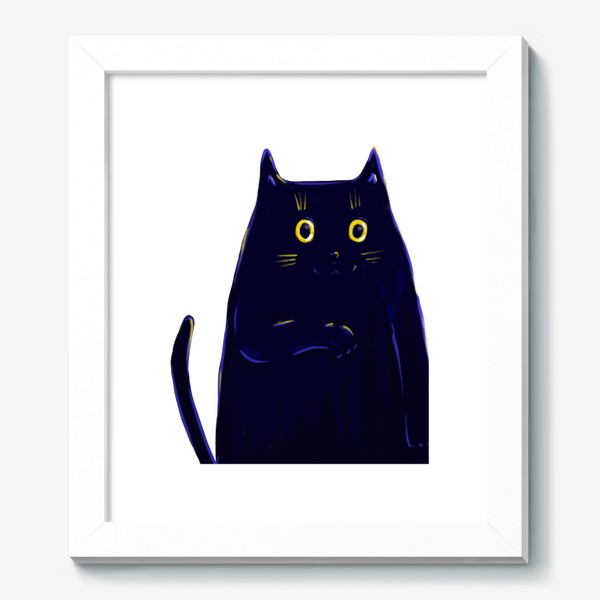 Картина «Черная кошка»