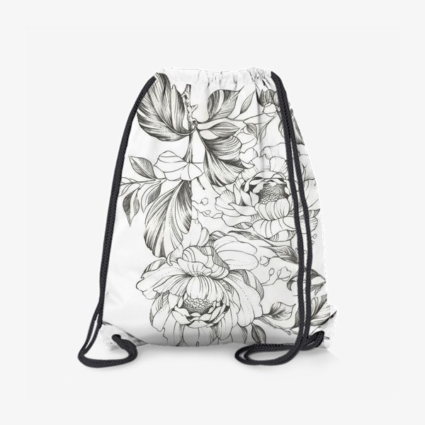 Рюкзак «Цветы "Прекрасные цветущие пионы"»