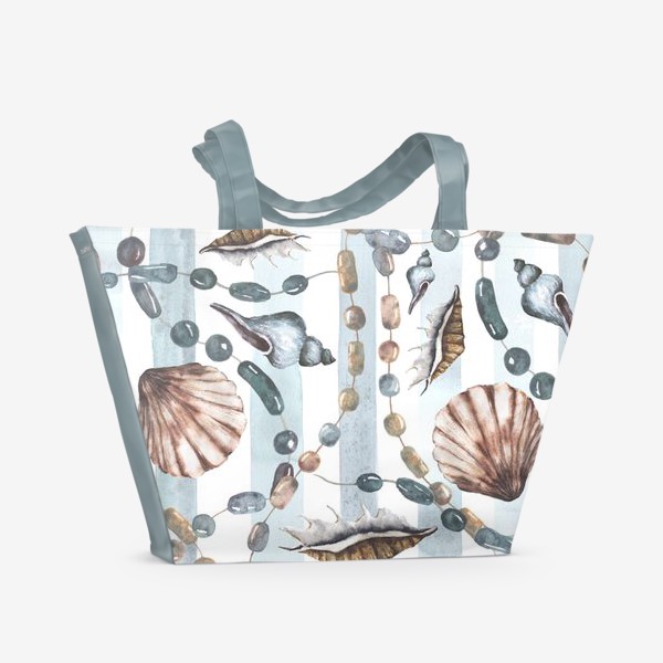 Пляжная сумка «морской паттерн»