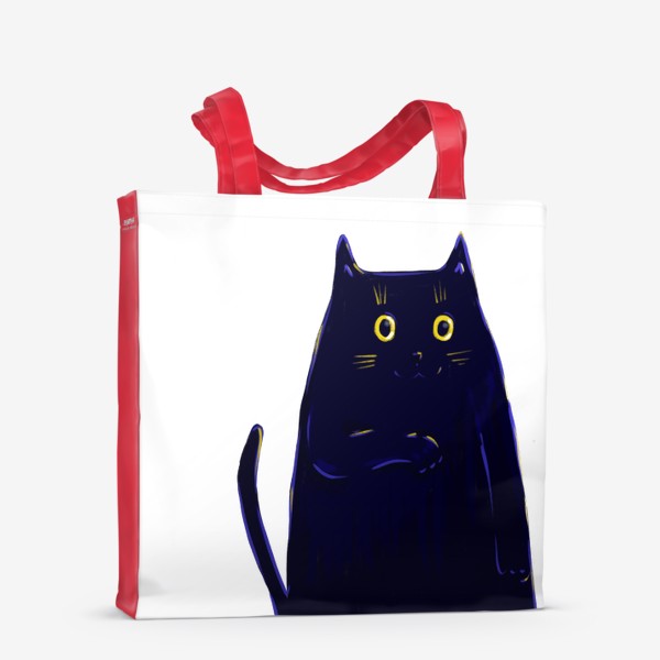 Сумка-шоппер &laquo;Черная кошка&raquo;