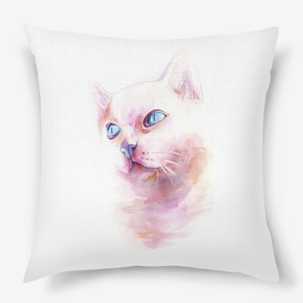 Подушка «Розовый кот»