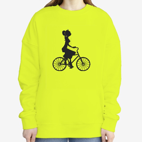 Свитшот «Bicycle Ladycat»