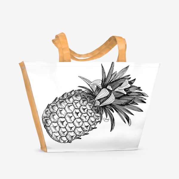 Пляжная сумка «ананас»