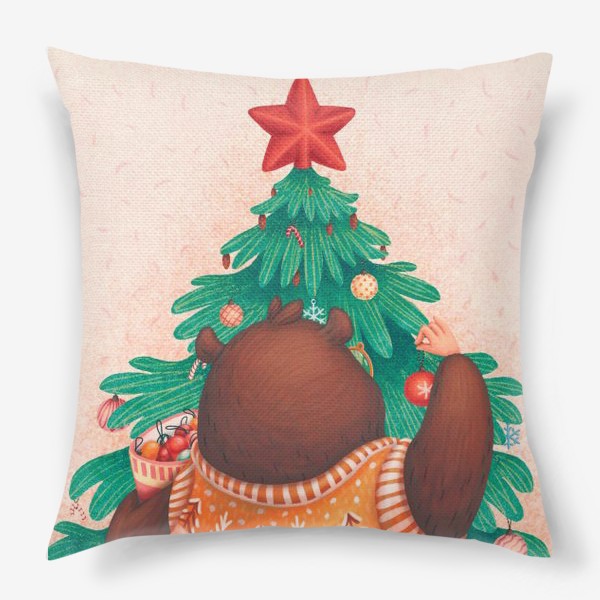 Подушка «Christmas mood | Рождественское настроение»